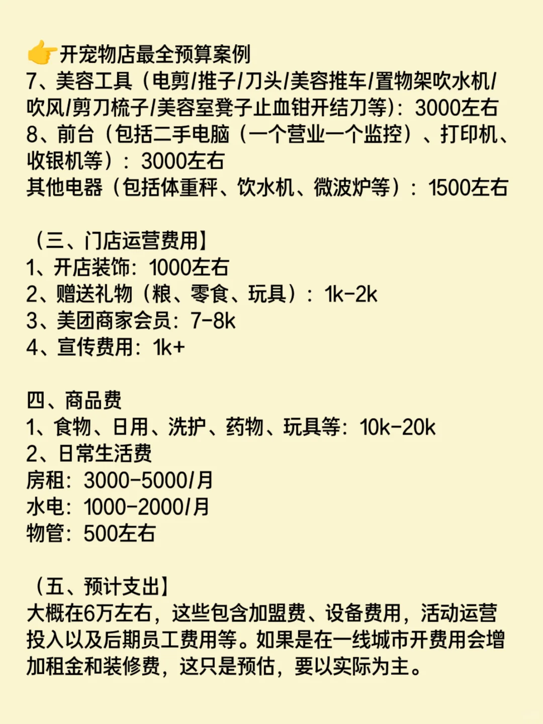 每周一个项目创业调研，第一期：宠物店