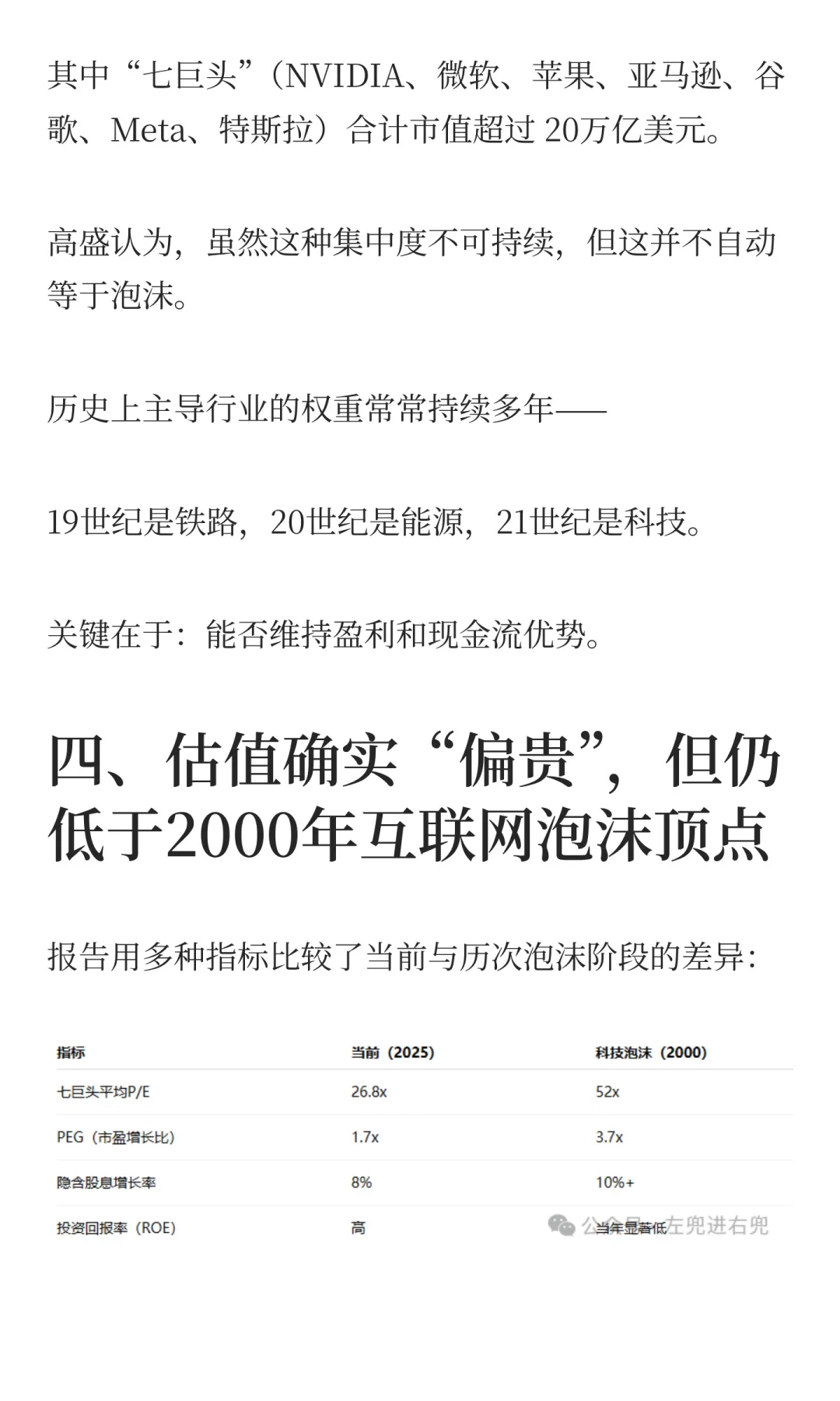 高盛最新研报:我们还不在泡沫中(但越来越