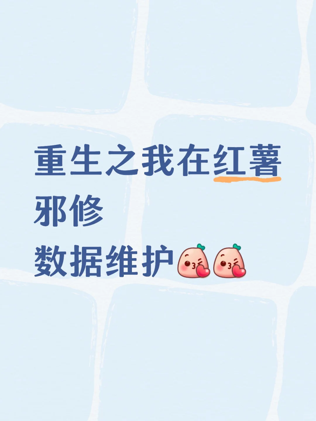 数据维护我家强