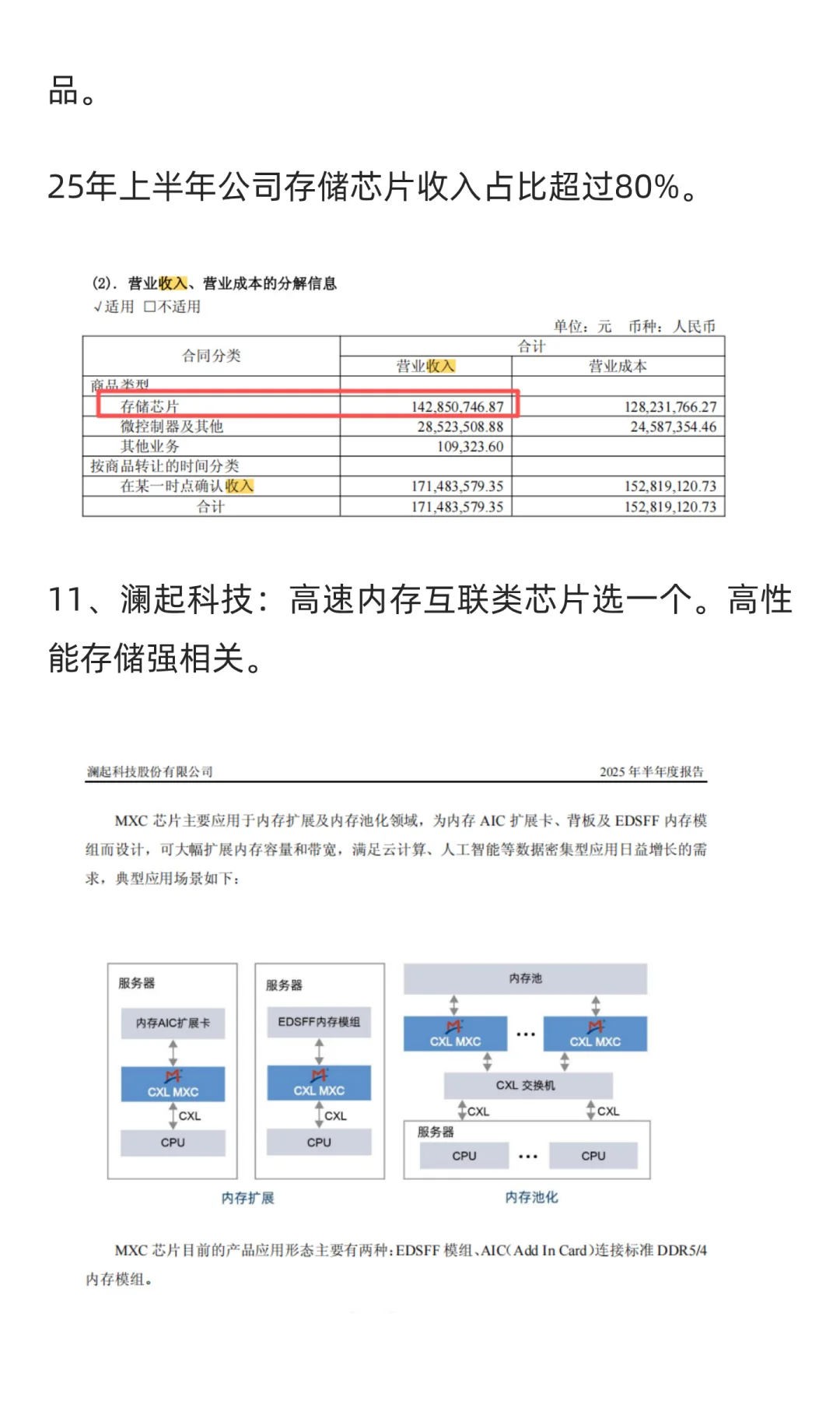 野生存储芯片趋势简介