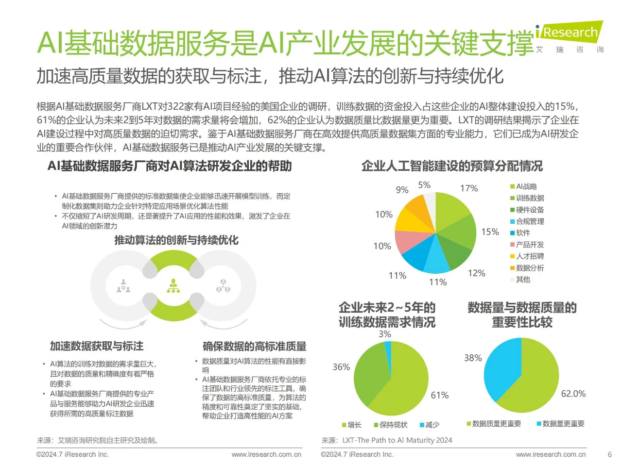 30 页报告 | 2024 中国AI基础数据服务研究