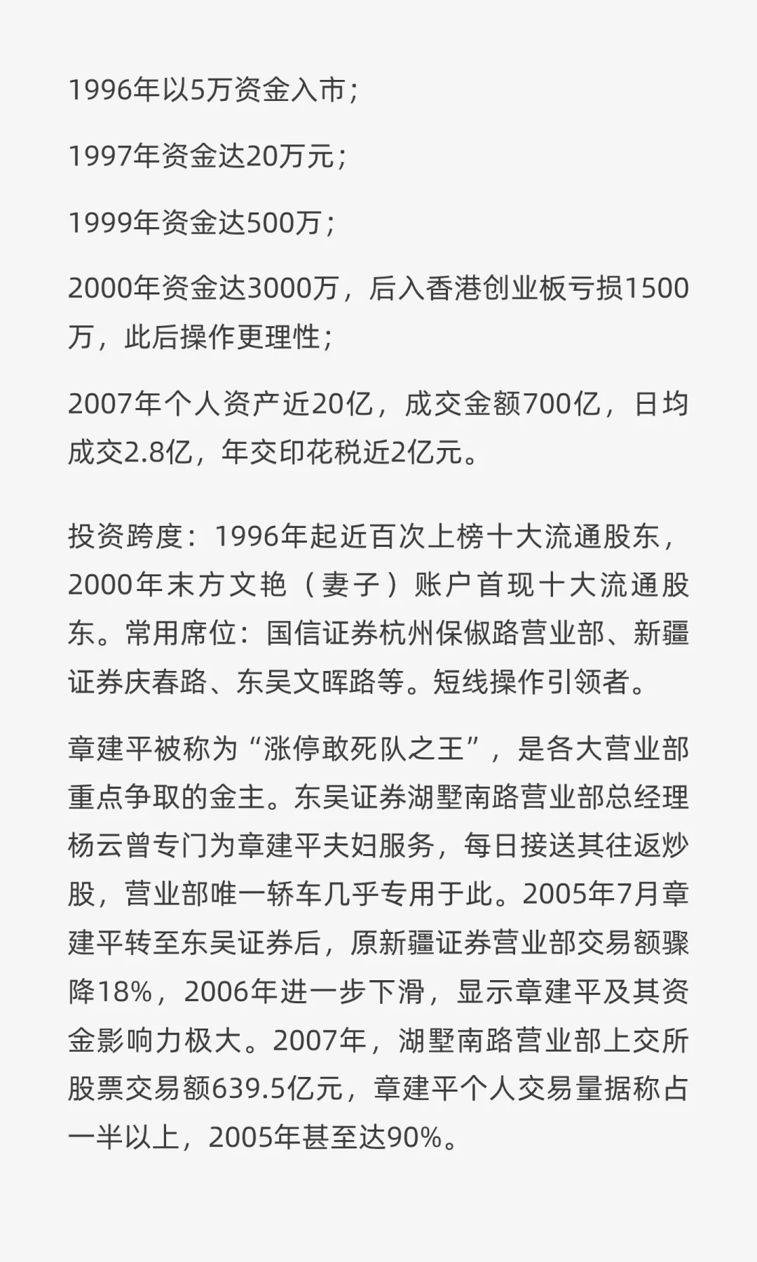 章盟主交易心得