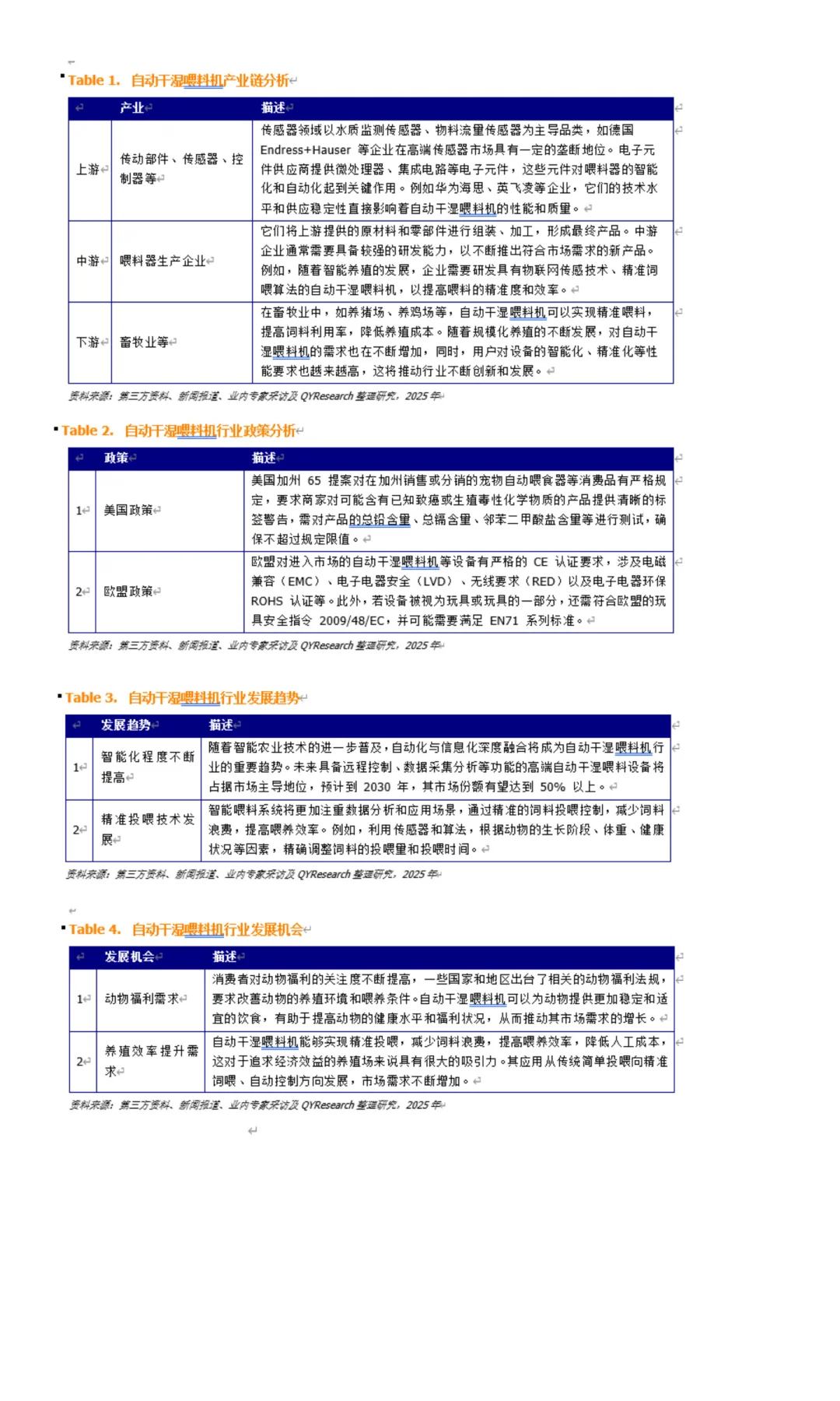 QYResearch全球自动干湿喂料机市场研究报告