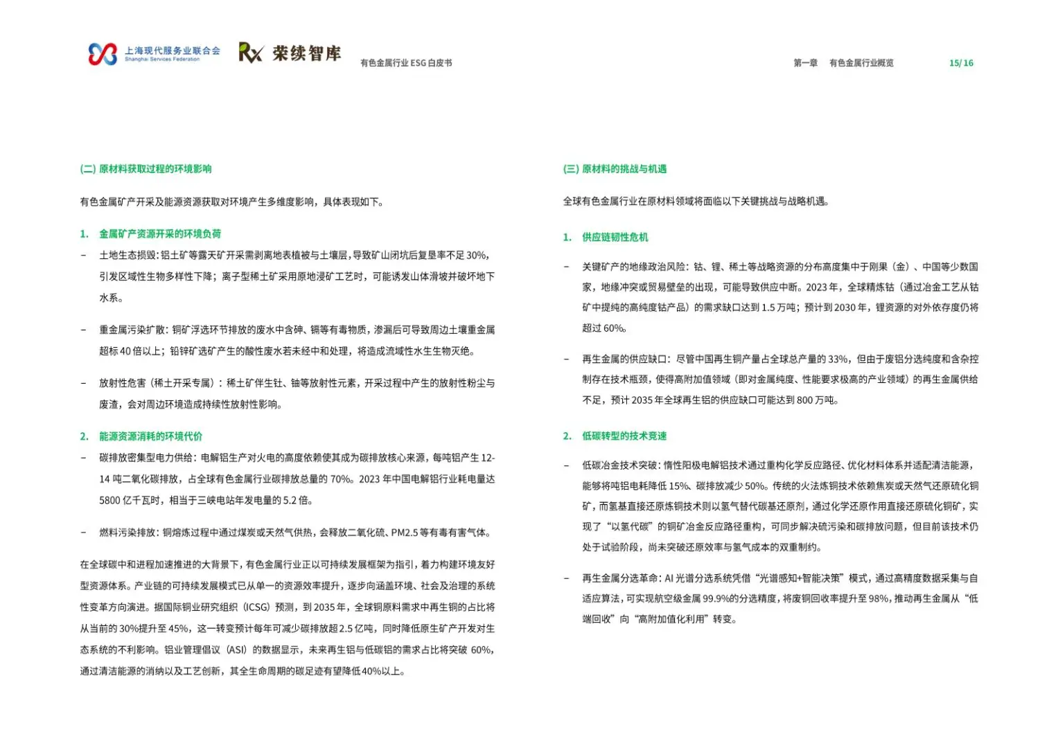🌏有色金属 ESG 白皮书：龙头案例！