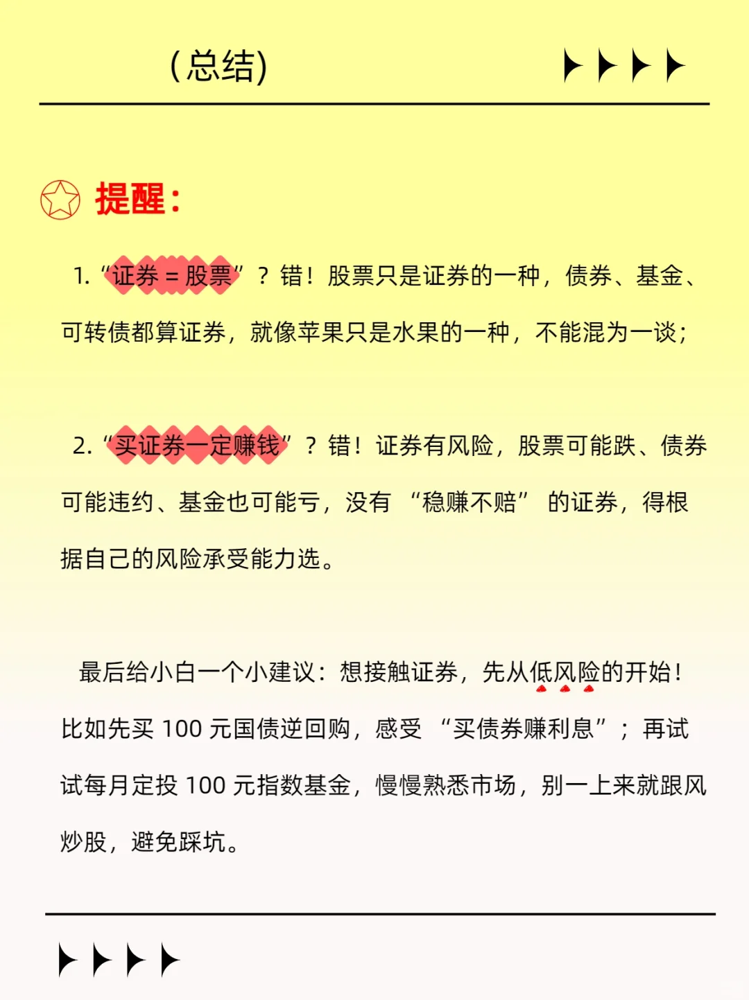 金融小知识：证券
