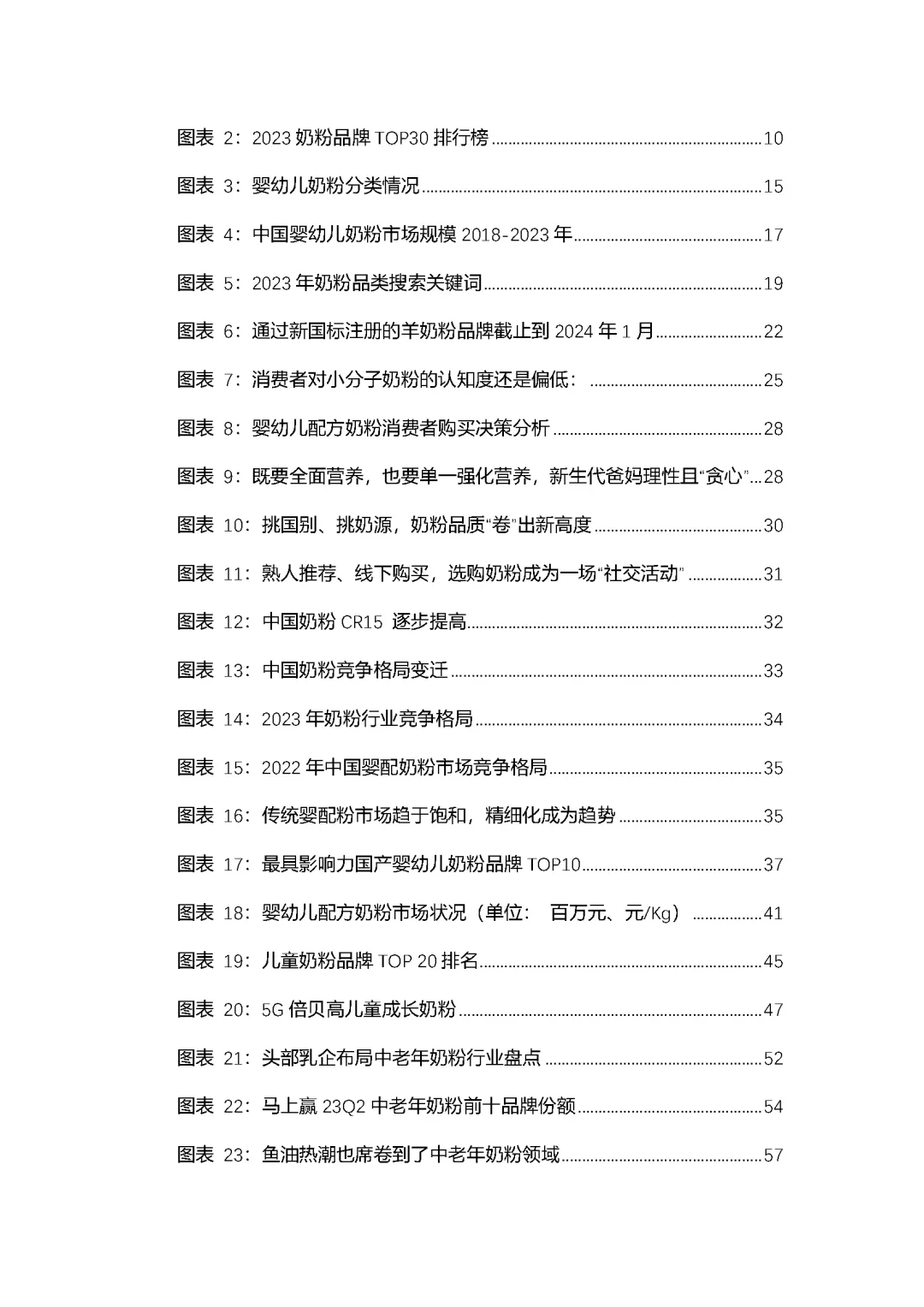 2024年奶粉行业细分市场全景洞察报告