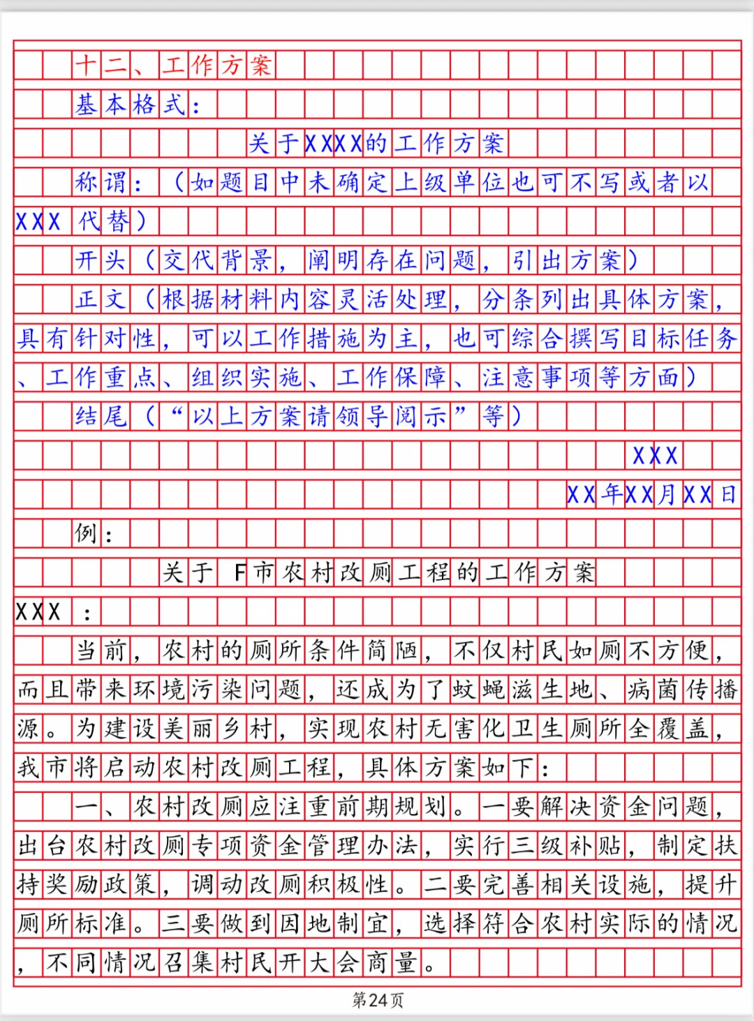 12类公文格式汇总（全）