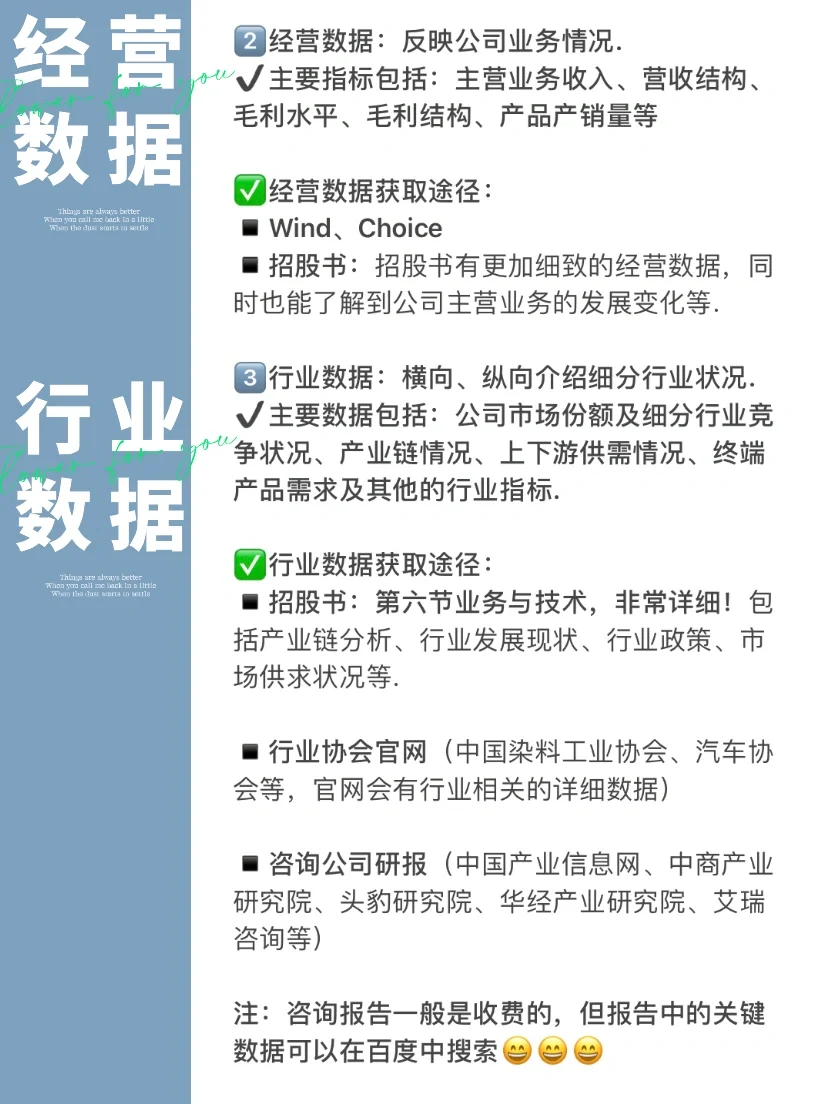行研数据怎么找？细分数据讲解来啦！