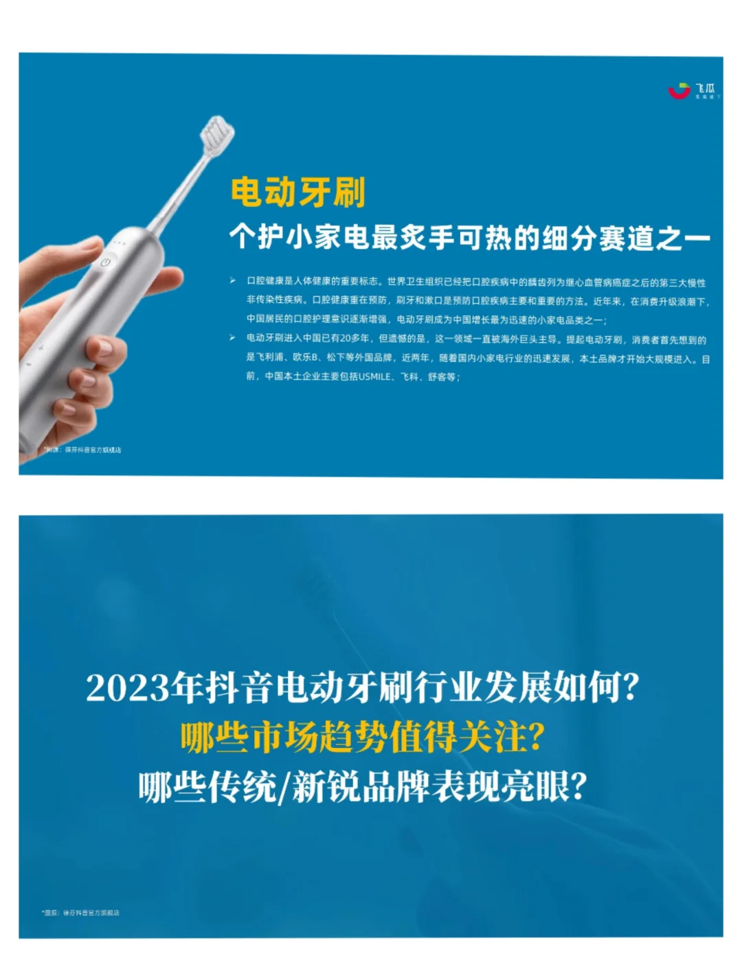 单篇研报分享|电动牙刷行业年度洞察报告