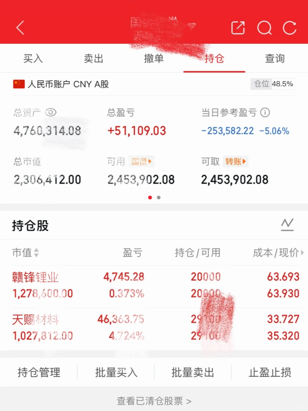 感谢大A，三个月挣了270万