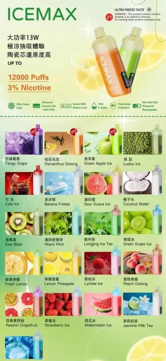 ICEMAX冰爆口感分析报告丰富多样的选择