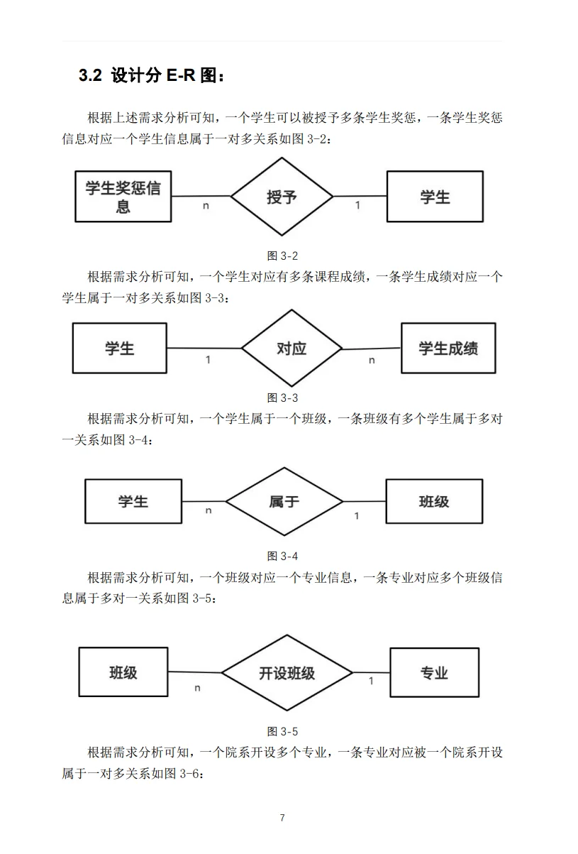 数据库报告/高校学籍管理系统
