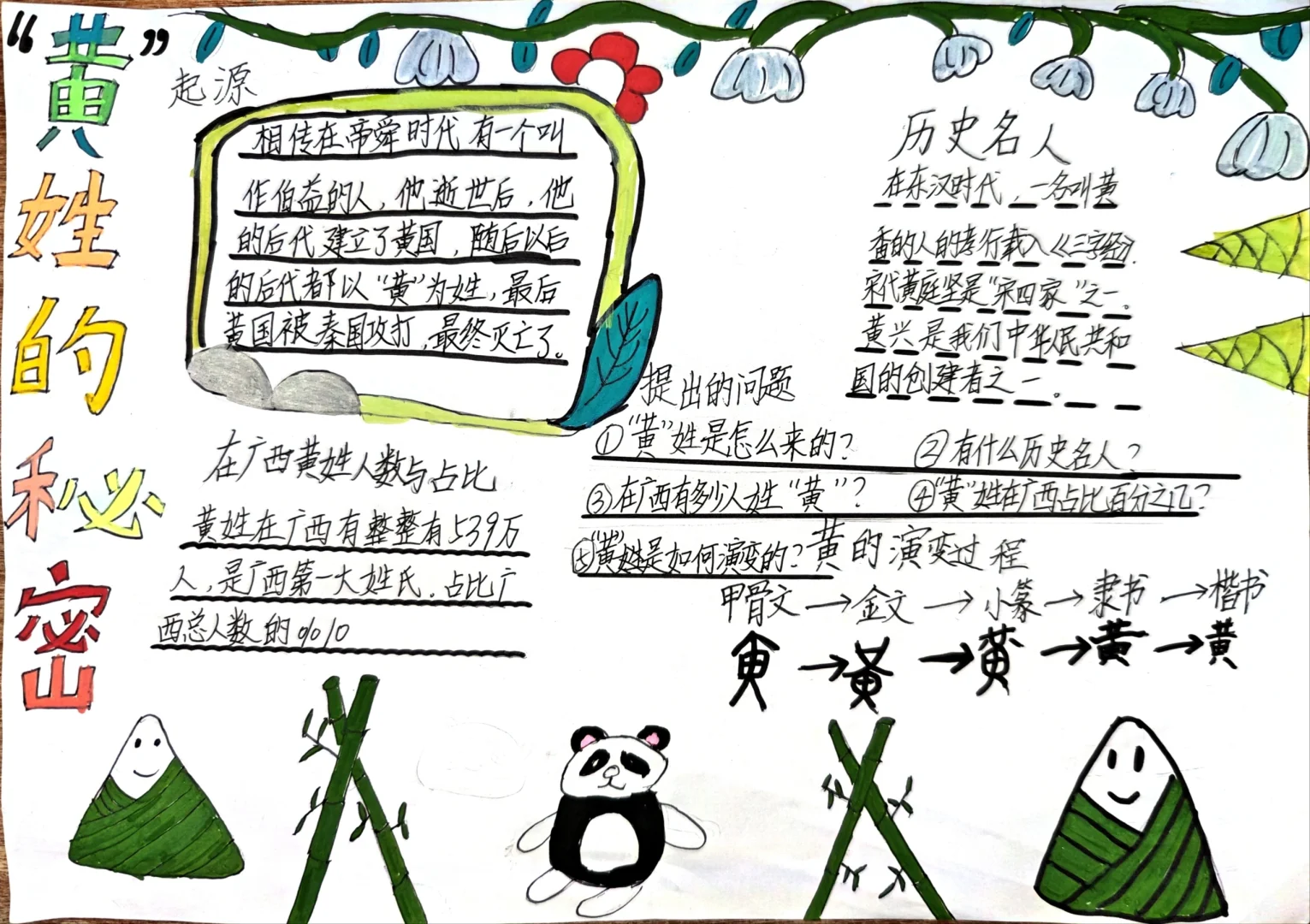 五下语文汉字研究报告