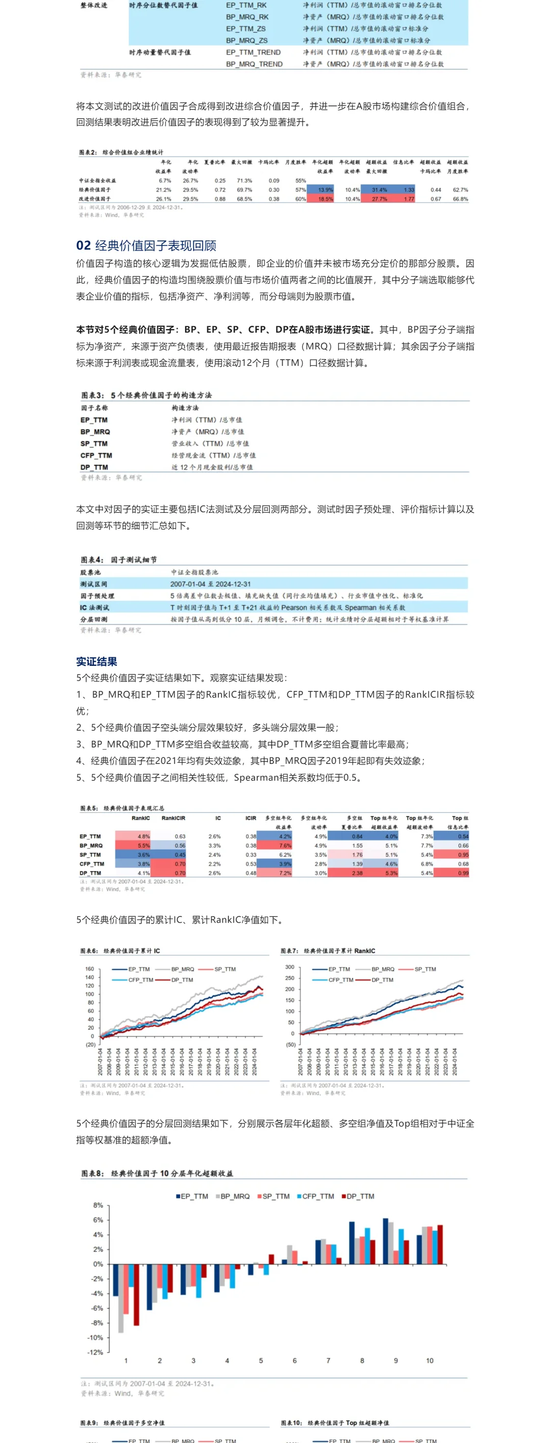 华泰金工基本面量化研报03价值因子改进