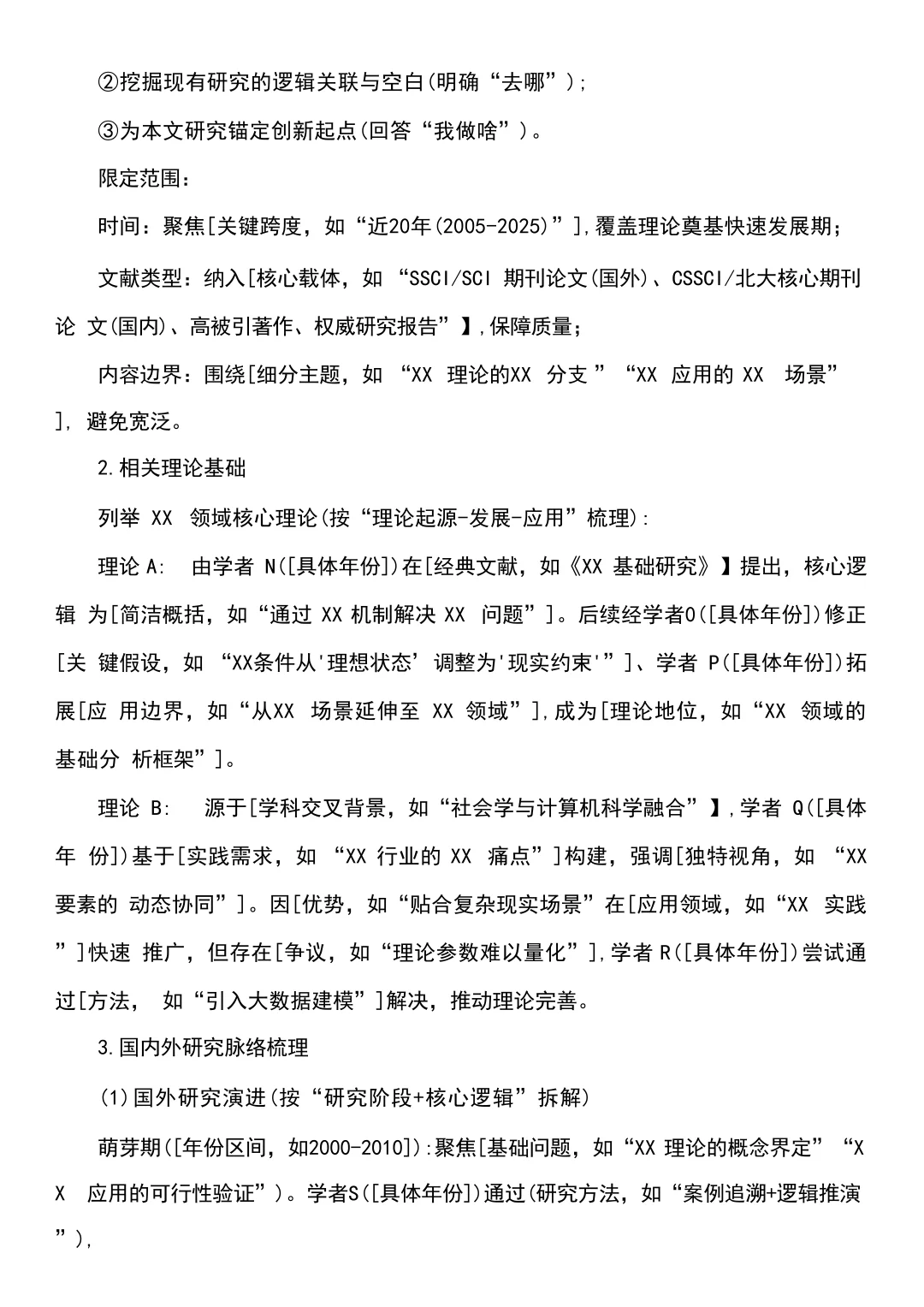 文献综述超过两小时就是浪费时间