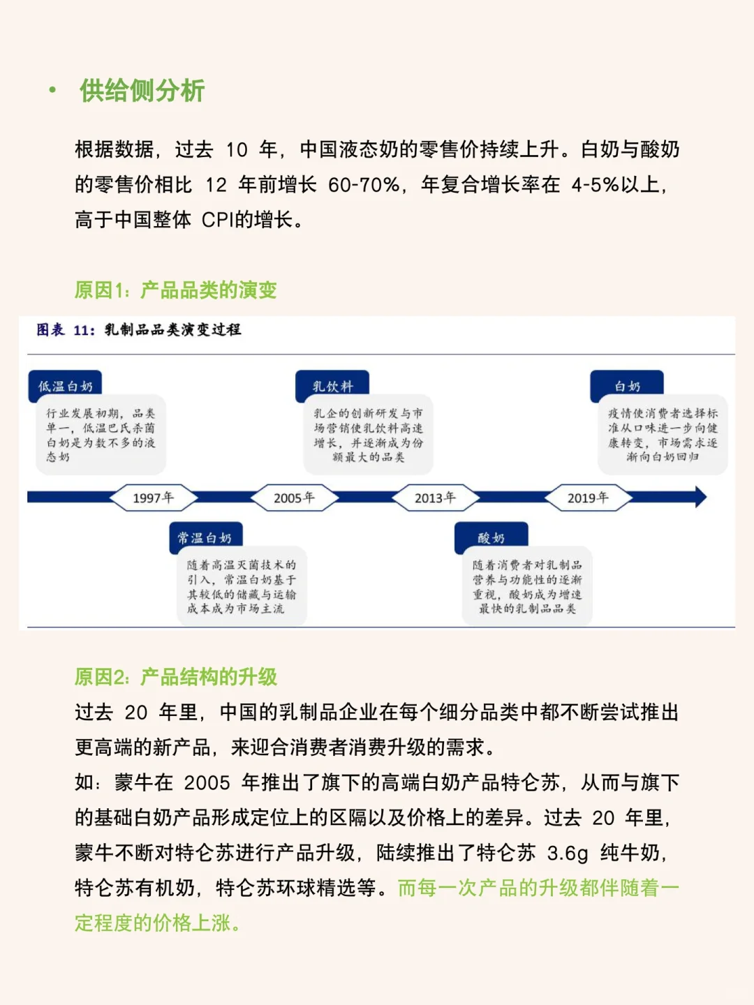 每天研究一篇行业报告：乳制品