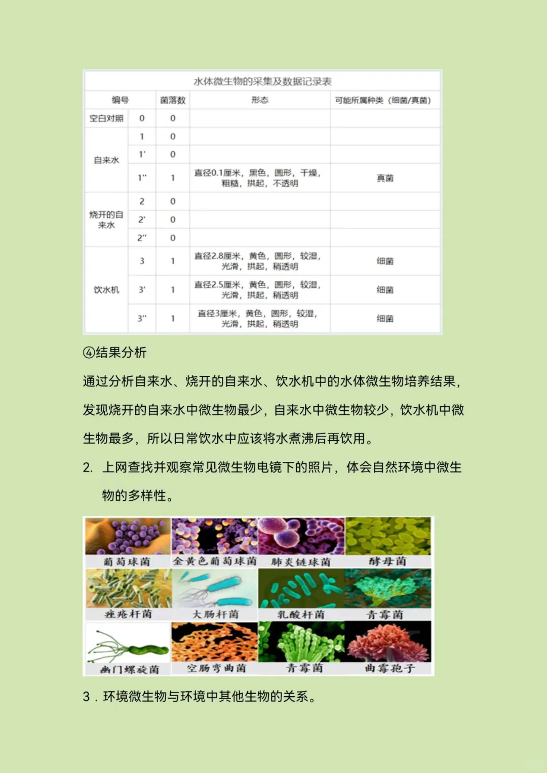 青少年科学调查体验活动—科学调查报告