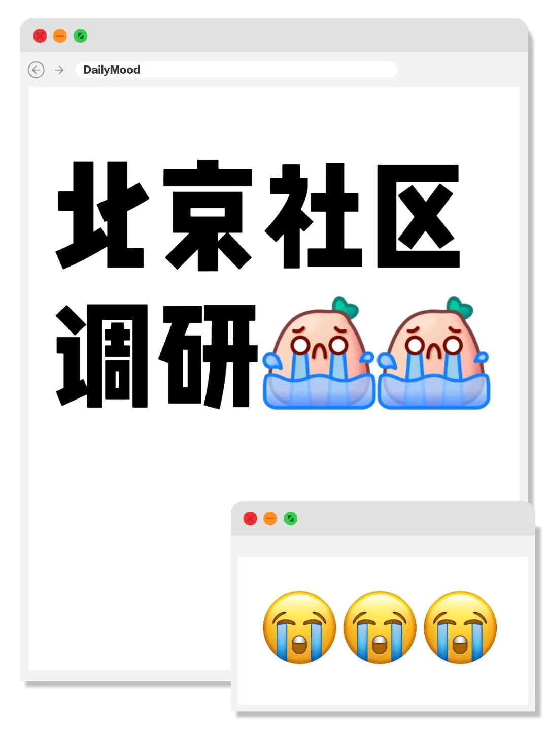 学生在北京社区调研真的寸步难行