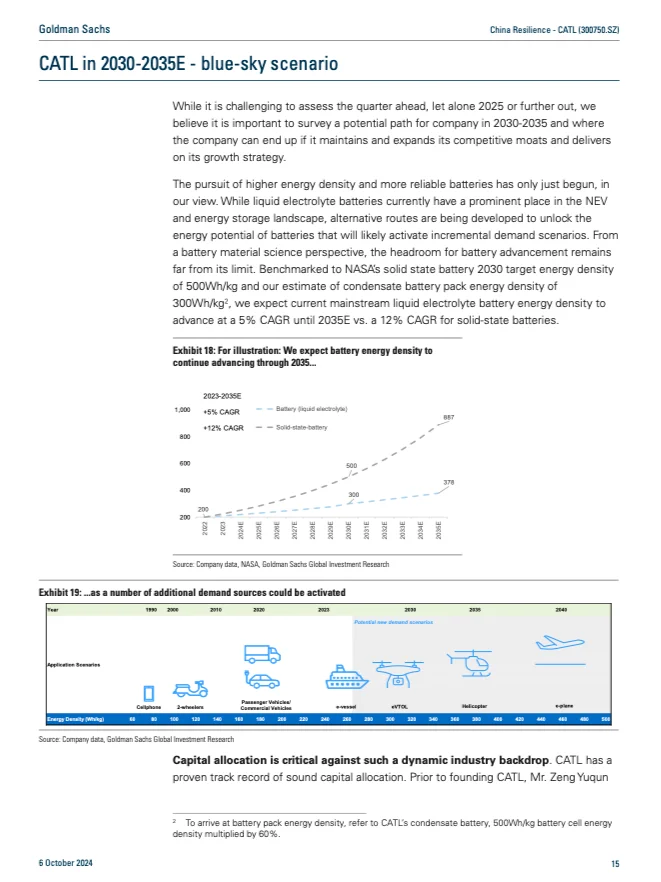 高盛｜一篇了解宁德时代“护城河”