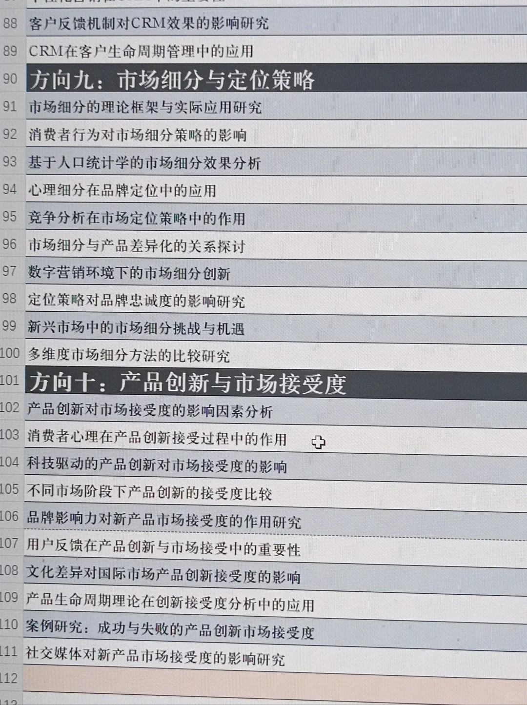偷偷拍的导师的市场营销选题✔️