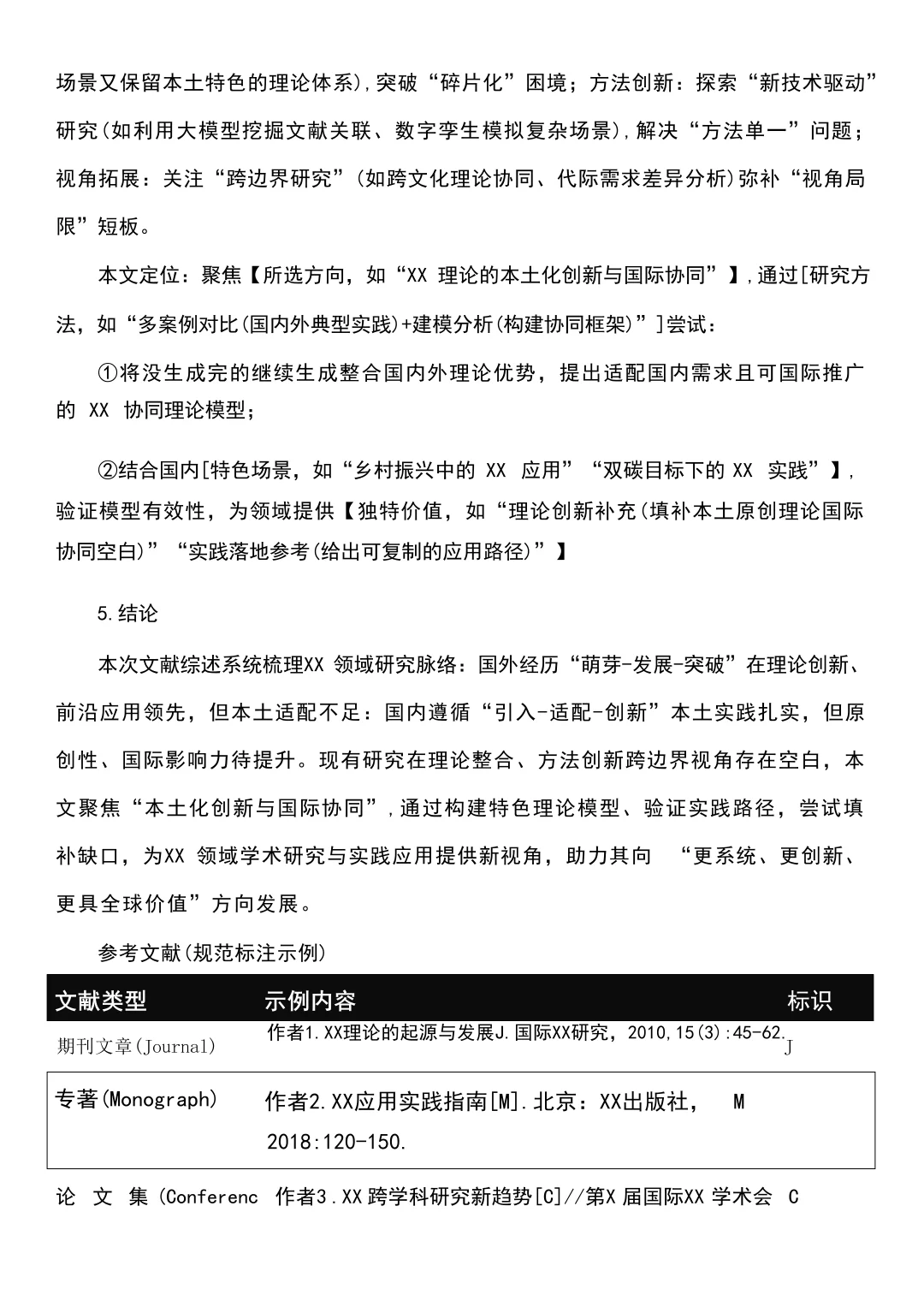 文献综述超过两小时就是浪费时间