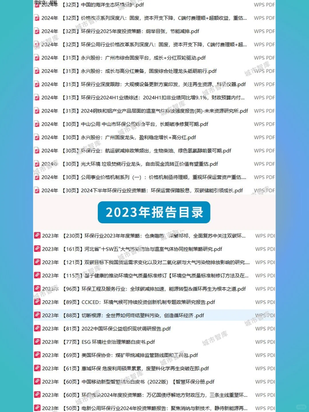 2025环保行业研究报告📊市场趋势分析
