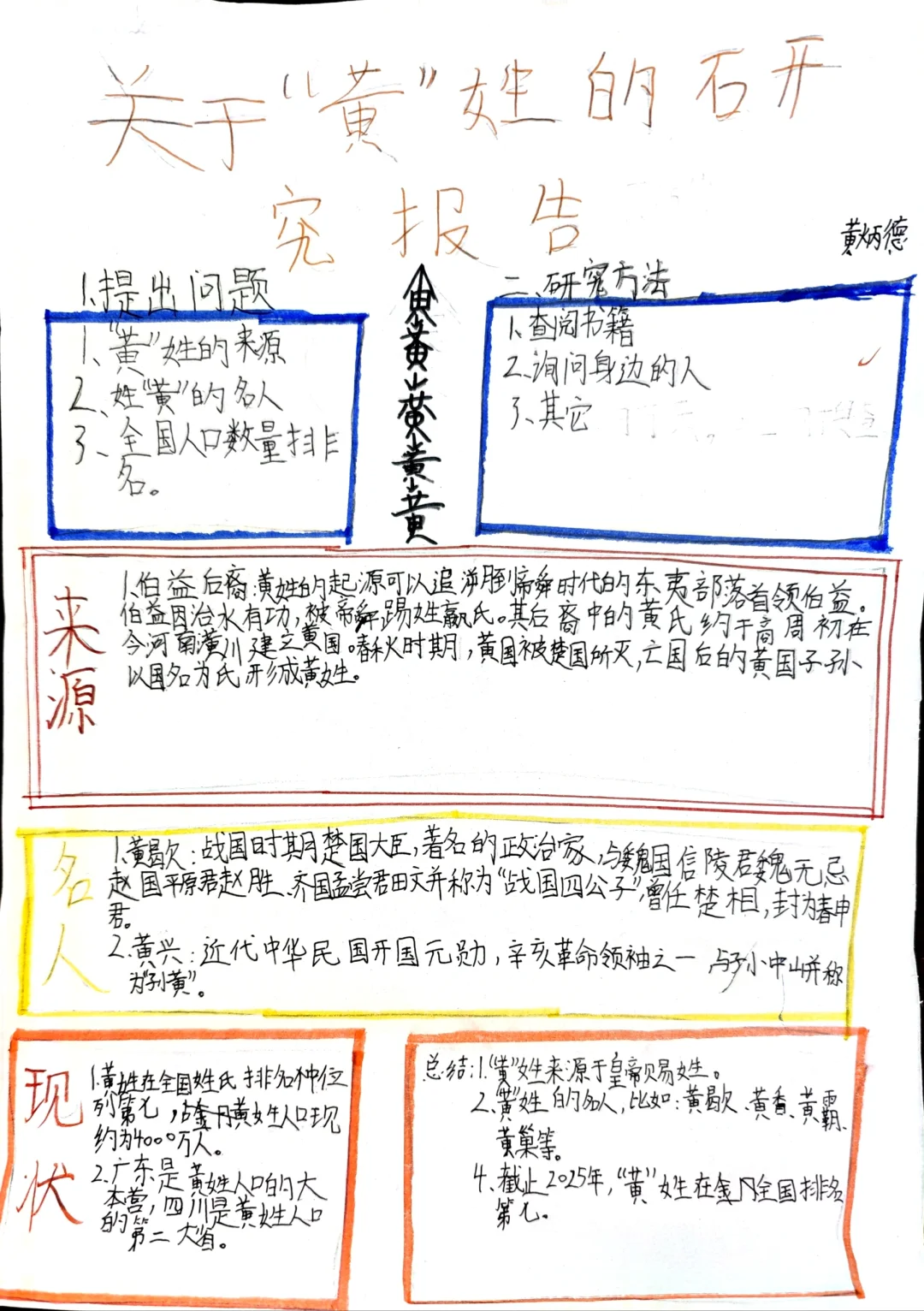 五下语文汉字研究报告
