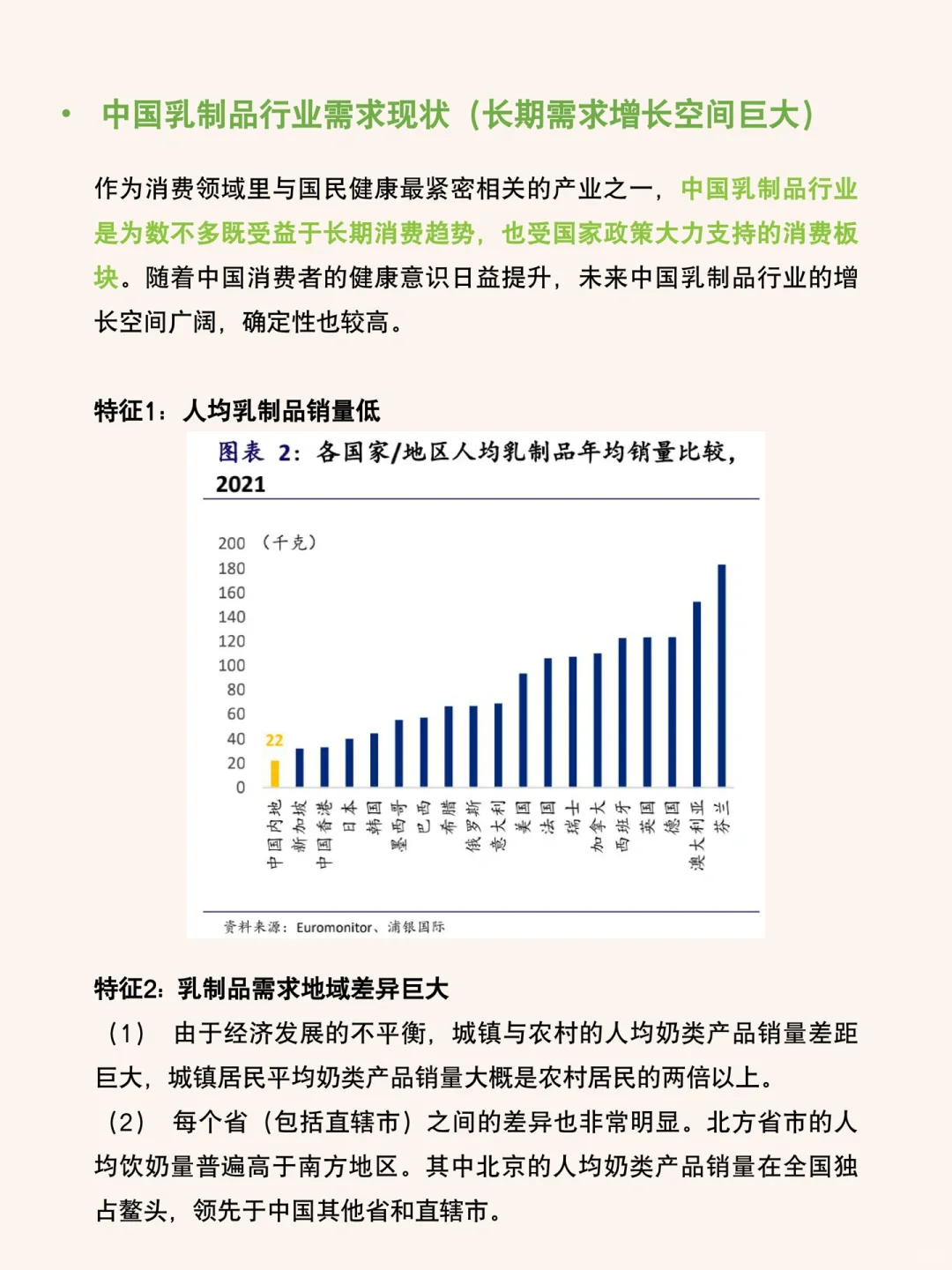 每天研究一篇行业报告：乳制品