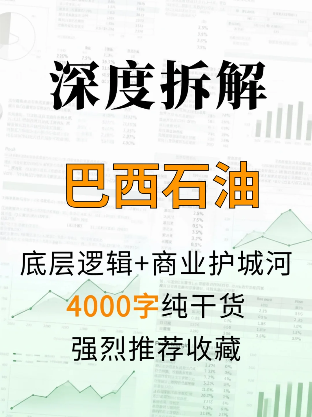 巴西石油 4000 字深度研报