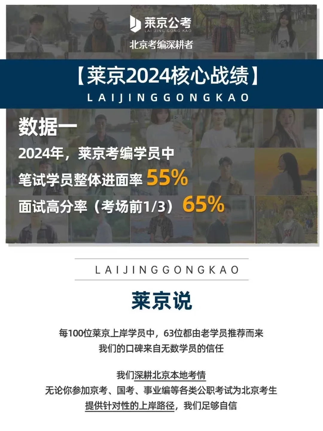 官方报告|数据揭示莱京学员上岸秘密