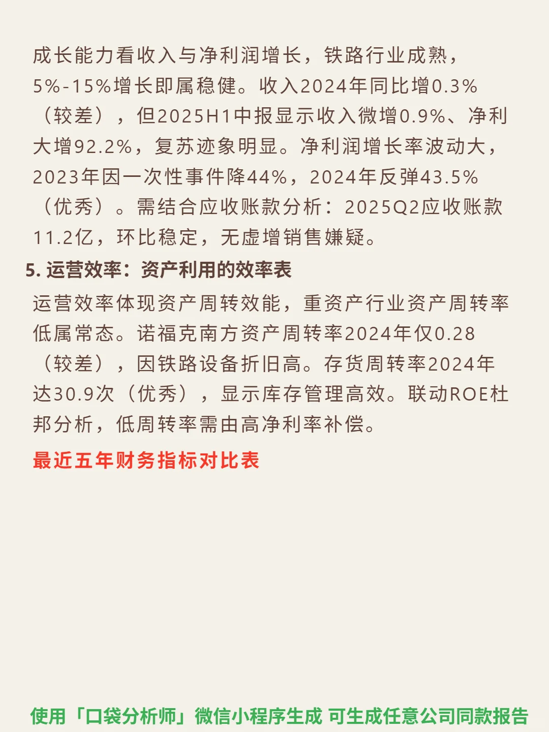 诺福克南方 4000 字深度研报