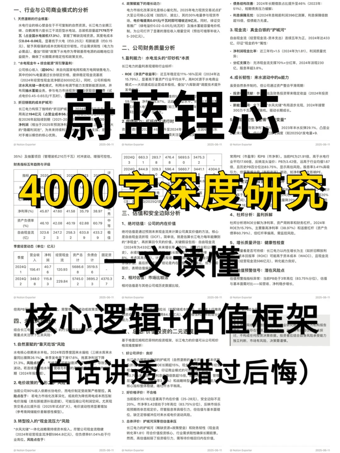 蔚蓝锂芯 4000 字深度研报