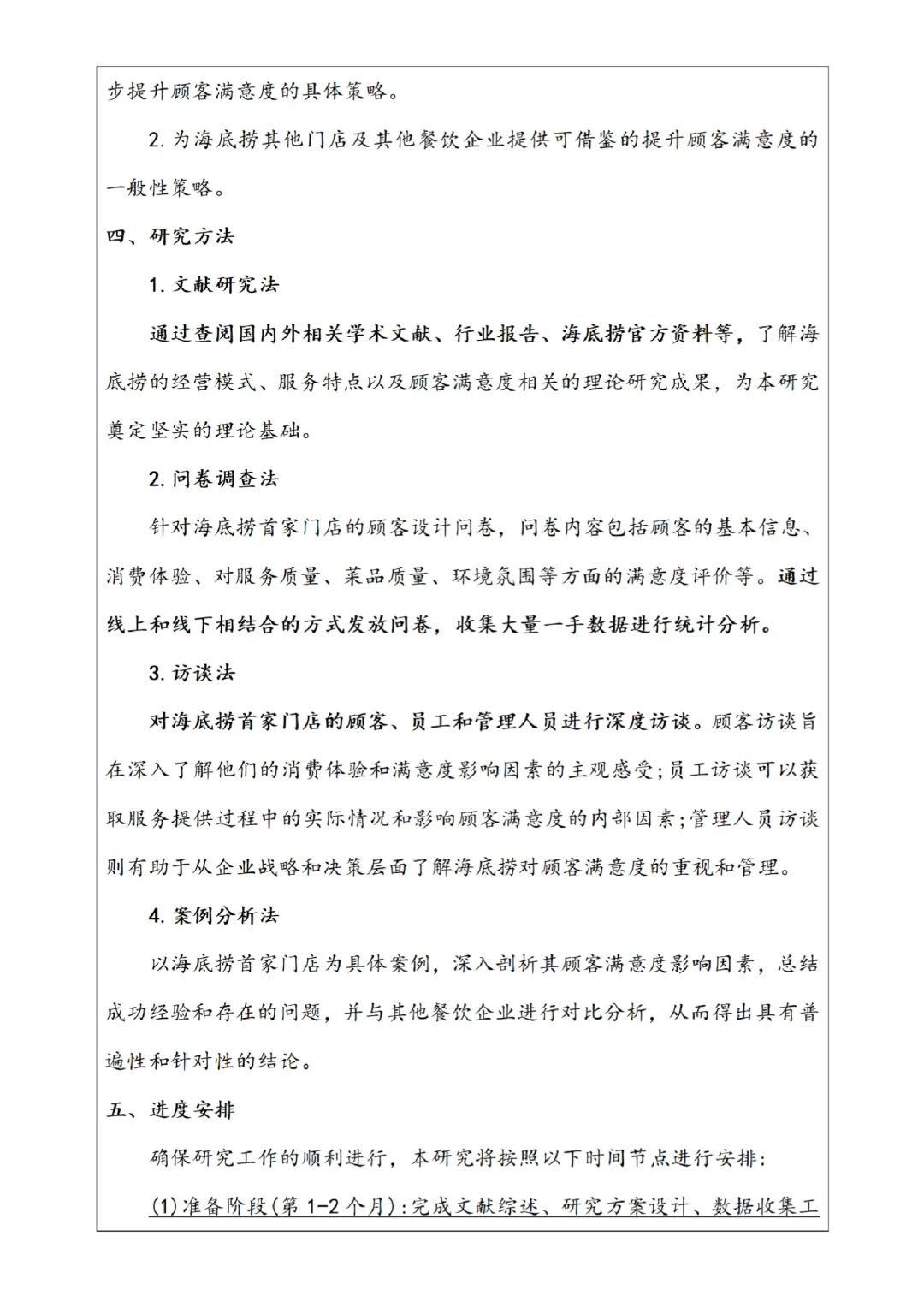 市场营销专业开题报告｜以海底捞为例✅