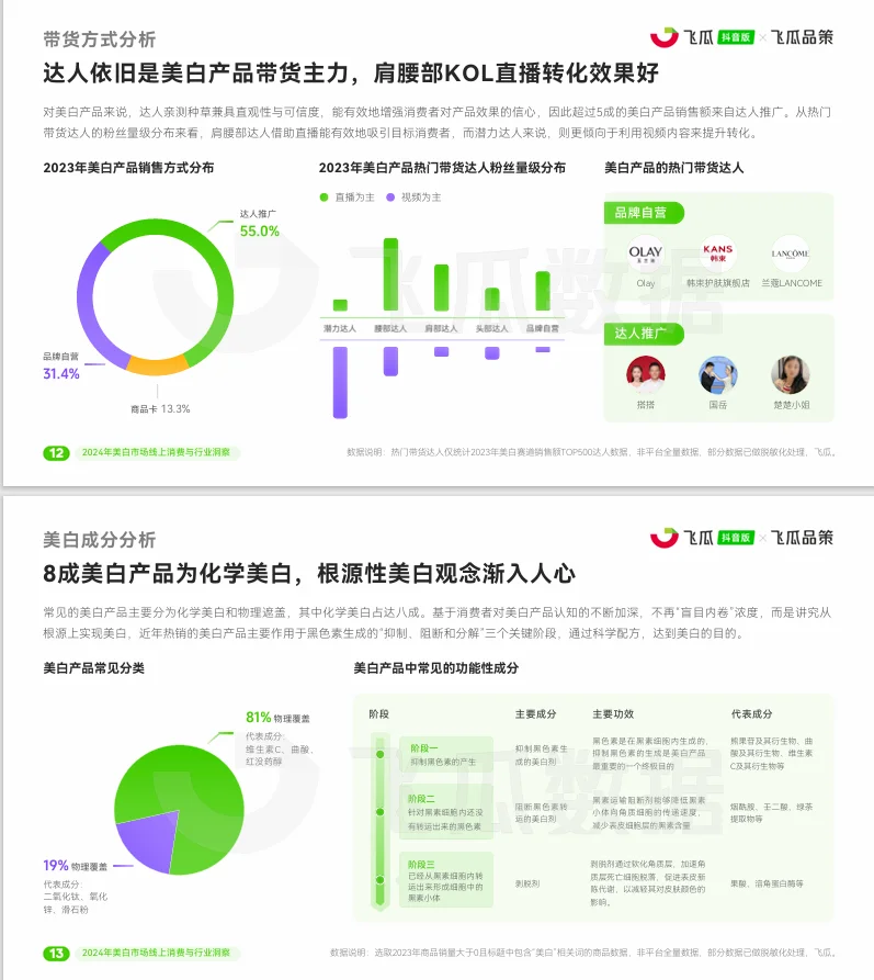 2024年美白市场线上消费与行业洞察报告