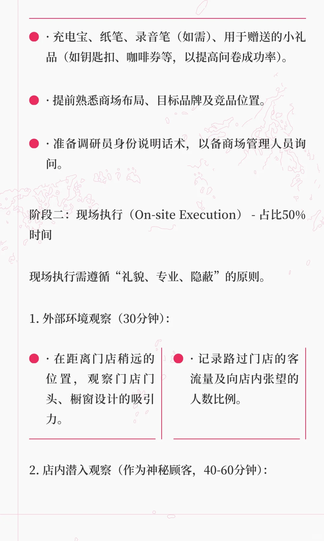 商场品牌调研都有哪些步骤