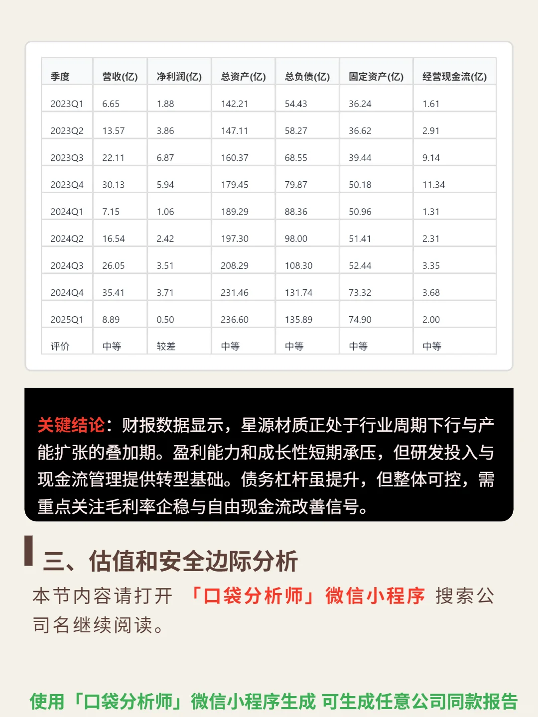 星源材质 4000 字深度研报