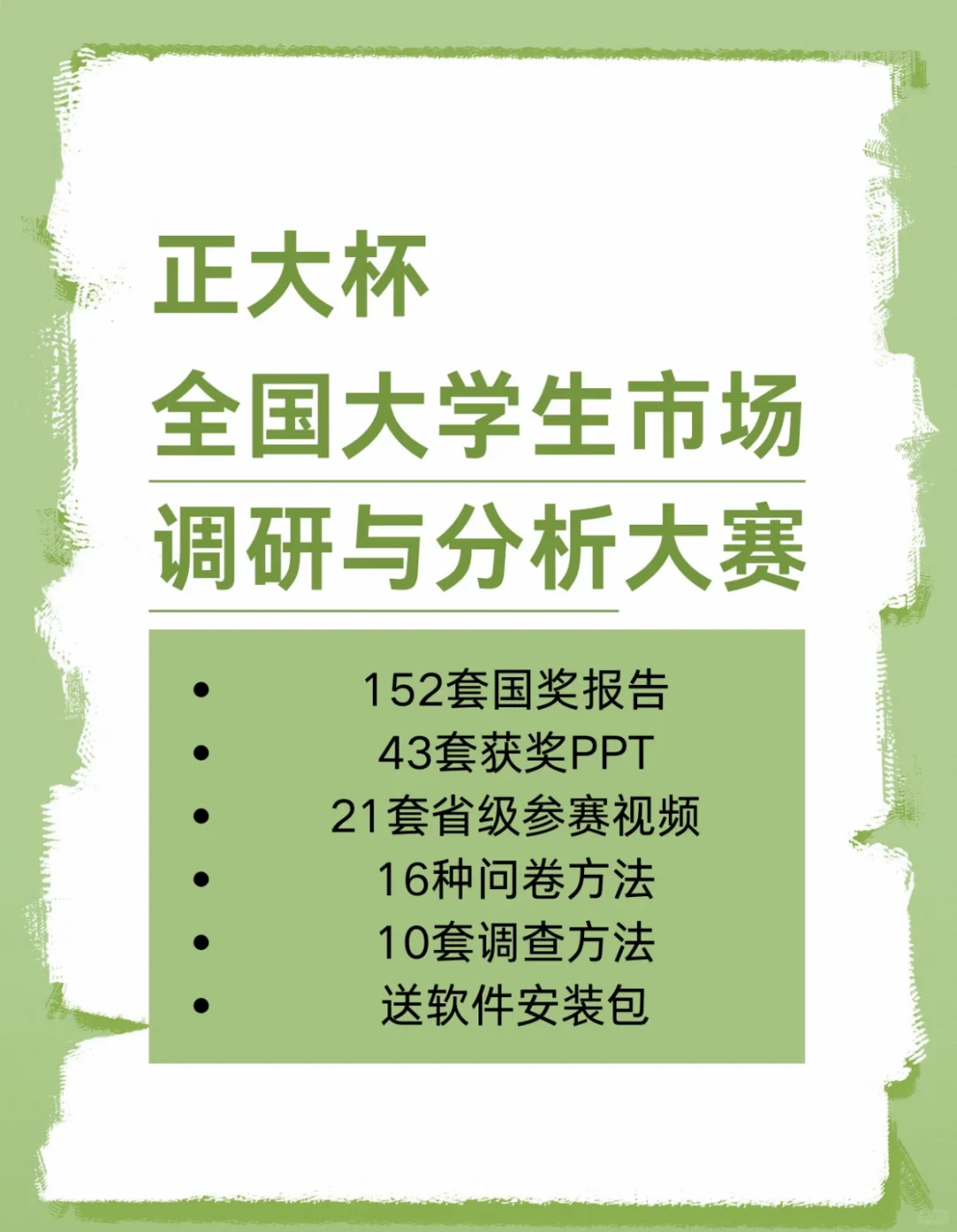 🔥2025正大杯备赛资料