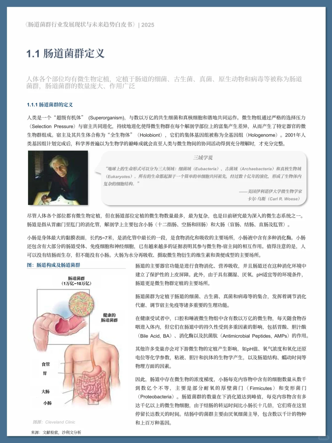 肠道菌群行业发展现状与未来趋势白皮书
