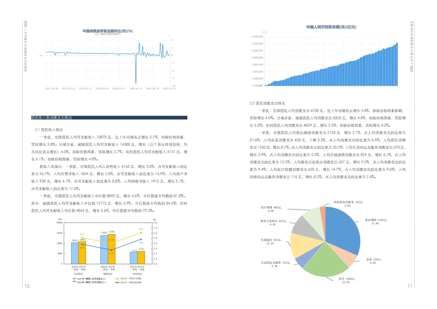 《2023上半年商业市场调研与分析报告》