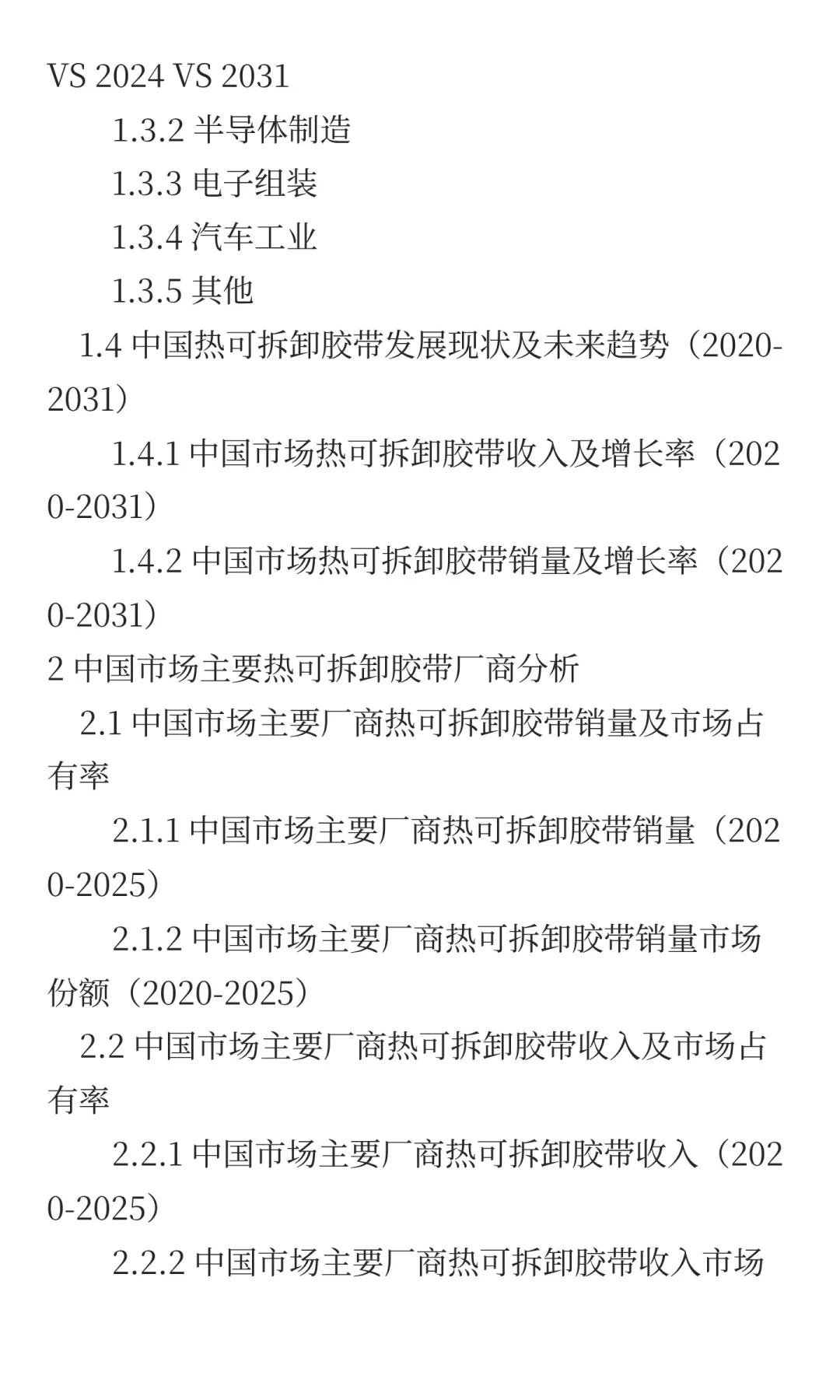 中国热可拆卸胶带行业发展前景预测2025