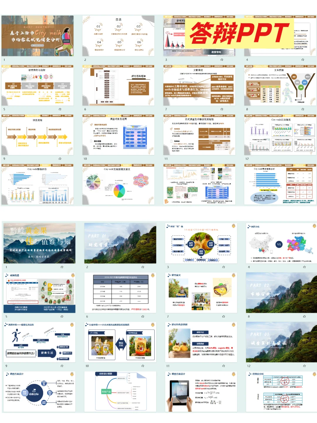 正大杯市场调研与分析大赛获奖作品合集