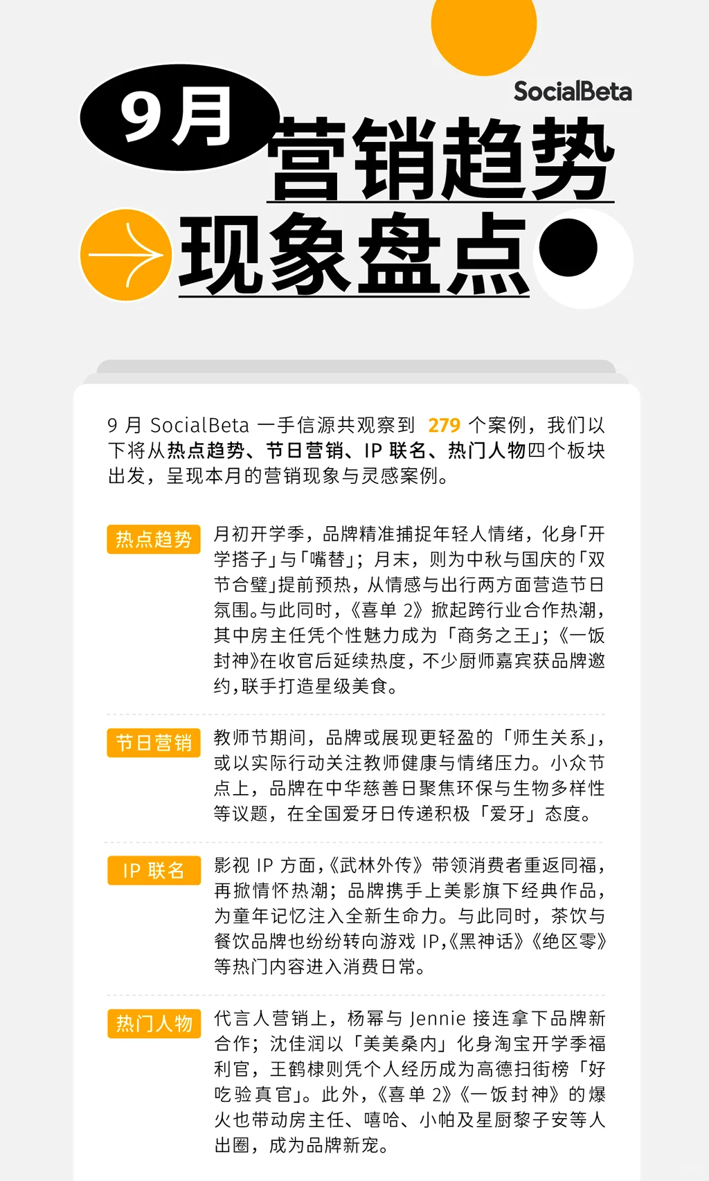 过去一个月，品牌们都在追什么？