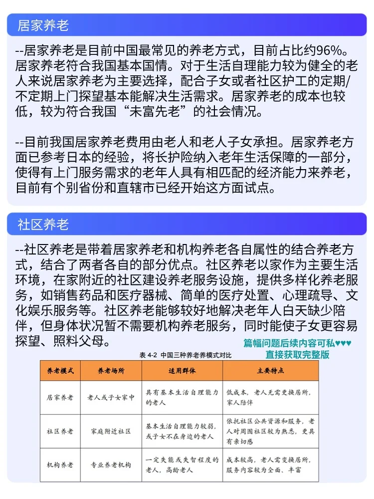 🎈中国养老行业未来报告 | 你准备好了吗？🎈