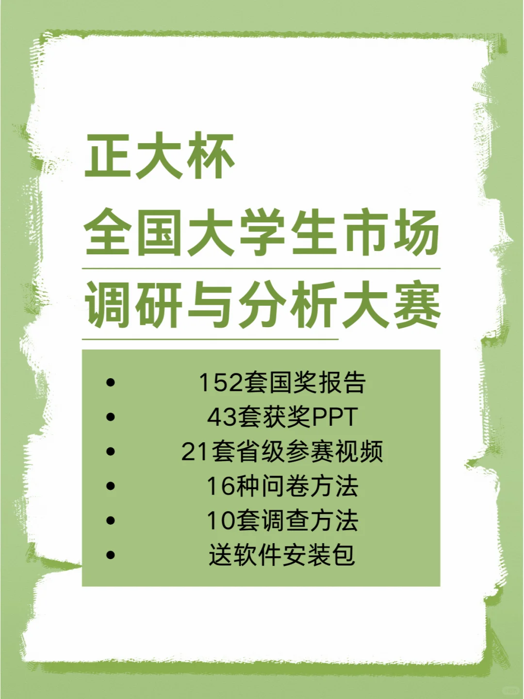 正大杯拿奖必看