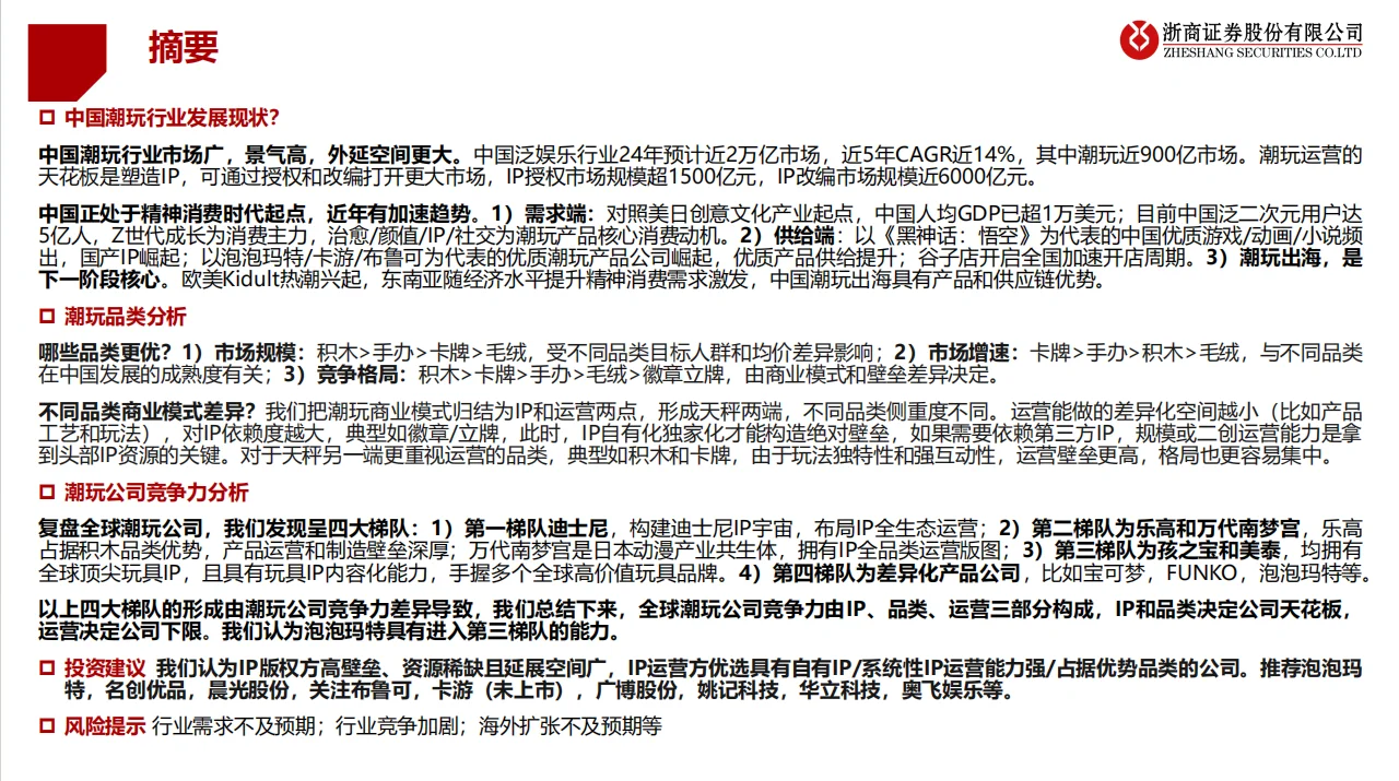 2025 IP潮玩行业深度研究报告