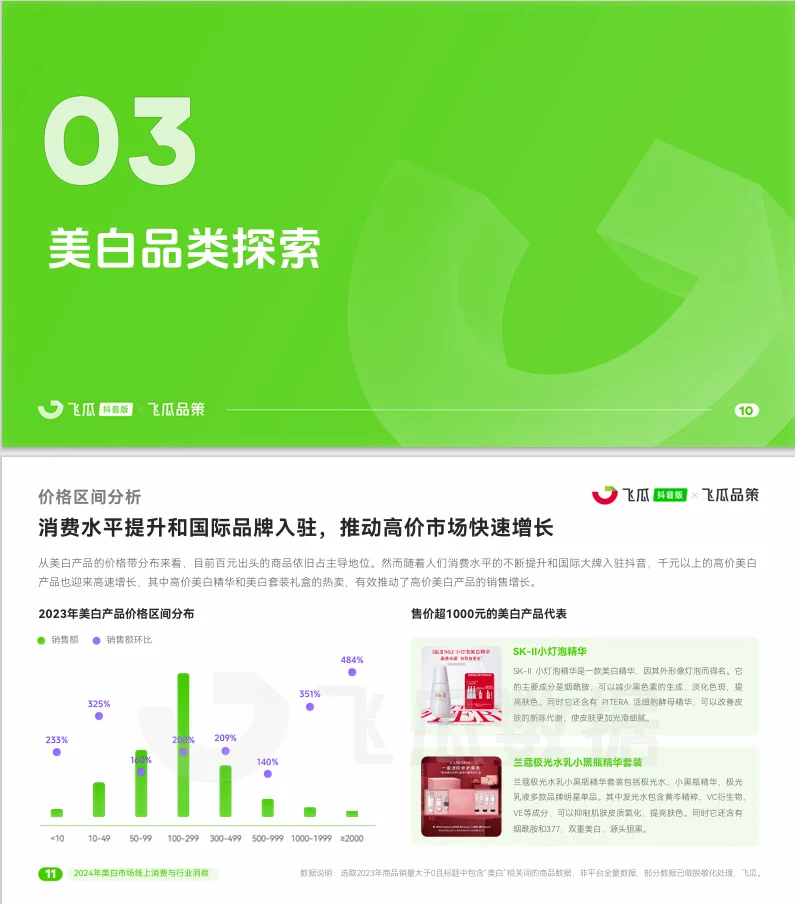 2024年美白市场线上消费与行业洞察报告