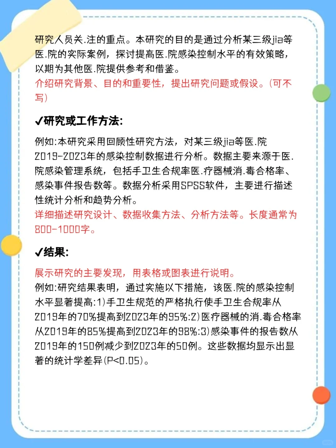 卫生高级职称专题报告不会写？看这里👇