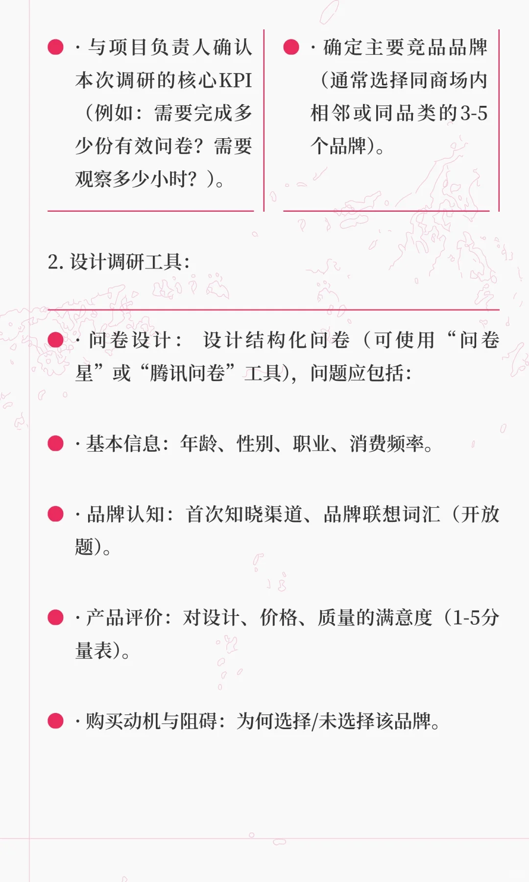 商场品牌调研都有哪些步骤