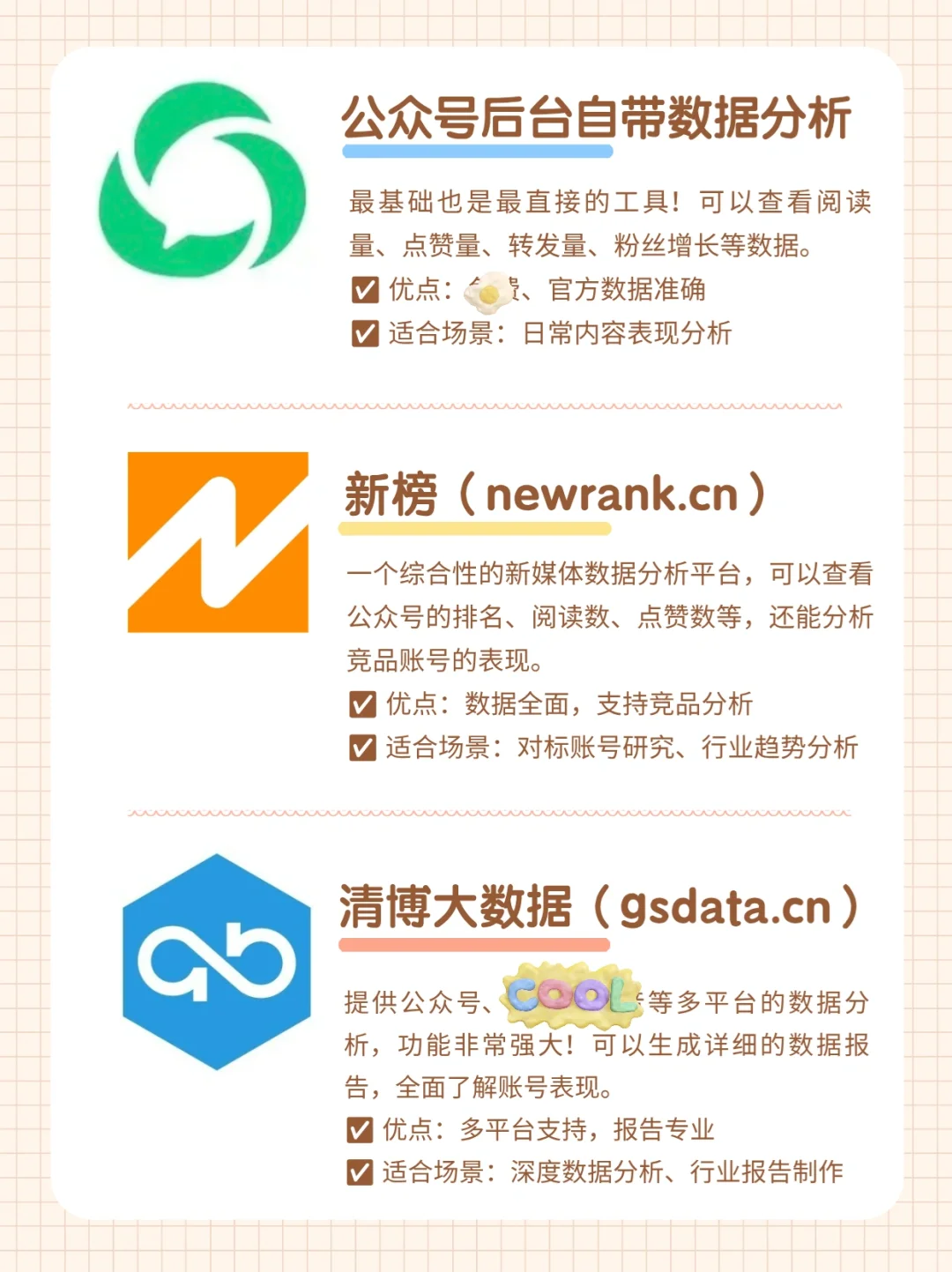 公众号运营必备！5款好用的数据分析工具