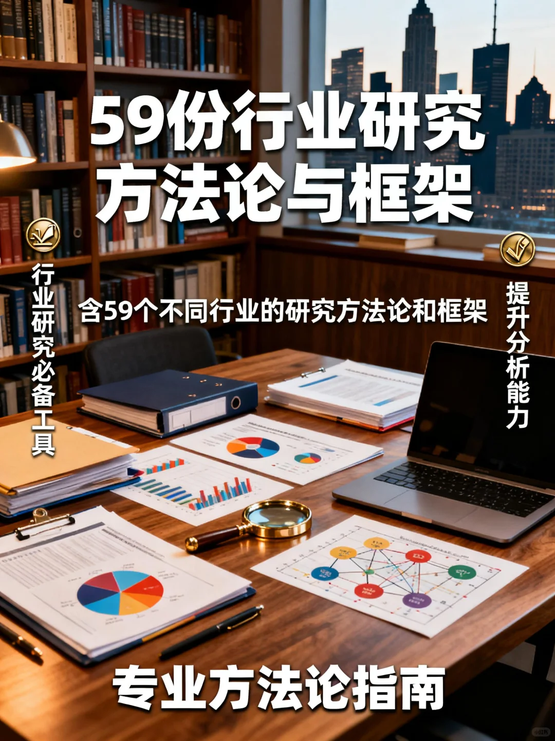 行业报告不卡壳！59个领域现成框架